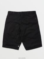 malditos shorts chinos elásticos modernos negro Z44ZX211 ropa hombres - Image 3