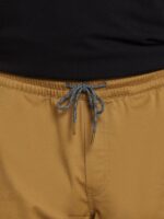 malditos shorts con cintura elástica caqui oscuro Z44ZX223 ropa hombres - Image 5