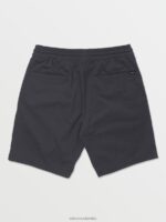 malditos shorts con cintura elástica carbón Z44ZX215 ropa hombres - Image 2