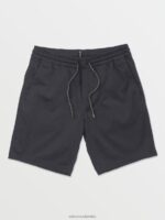 malditos shorts con cintura elástica carbón Z44ZX215 ropa hombres