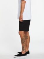 malditos shorts con cintura elástica negro Z44ZX213 ropa hombres - Image 8