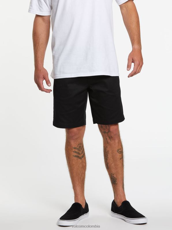 malditos_shorts_con_cintura_elastica_negro_z44zx213_ropa_hombres.jpg malditos shorts con cintura elástica negro Z44ZX213 ropa hombres - Image 1