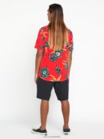 malditos shorts cruzados negro Z44ZX225 ropa hombres - Image 4