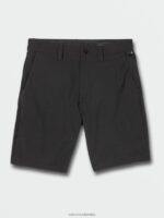 malditos shorts cruzados negro Z44ZX225 ropa hombres - Image 10