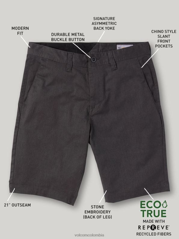 malditos shorts elásticos modernos brezo de carbón Z44ZX765 exterior unisexo - Image 12