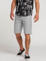 malditos shorts elásticos modernos gris Z44ZX766 exterior unisexo - Image 13