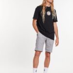 malditos shorts elásticos modernos gris Z44ZX766 exterior unisexo