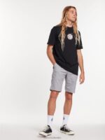malditos shorts elásticos modernos gris Z44ZX766 exterior unisexo