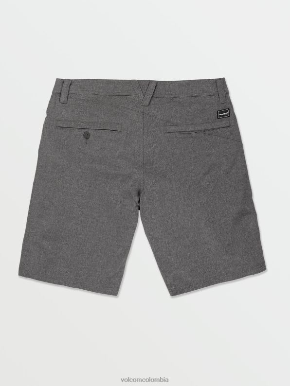 malditos shorts estáticos cruzados brezo de carbón Z44ZX212 ropa hombres - Image 3