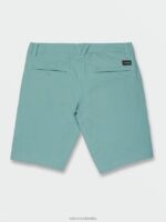 malditos shorts estáticos cruzados cali azul brezo Z44ZX233 ropa hombres - Image 3