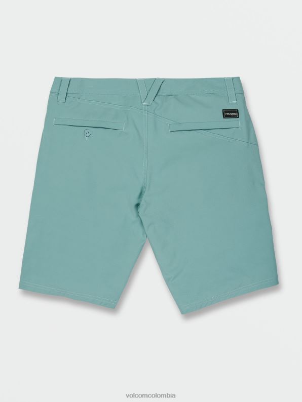 malditos shorts estáticos cruzados cali azul brezo Z44ZX233 ropa hombres - Image 3