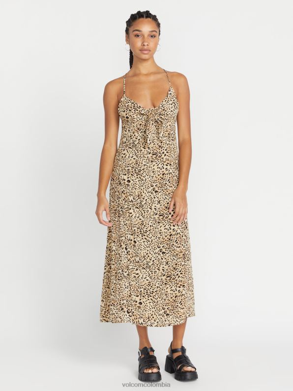 maxi_vestido_huella_animal_z44zx885_ropa_mujer.jpg maxi vestido Huella animal Z44ZX885 ropa mujer - Image 1