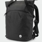 mochila polivinílica de viaje de un día negro Z44ZX980 accesorios mujer