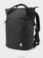 mochila polivinílica de viaje de un día negro Z44ZX980 accesorios mujer
