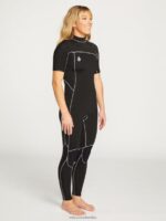 Modulador traje de neopreno de manga corta de 2 mm negro Z44ZX1110 ropa mujer - Image 12