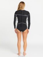 Modulator Traje de neopreno de manga larga de 1 mm con cremallera en la espalda negro Z44ZX1109 ropa mujer - Image 7