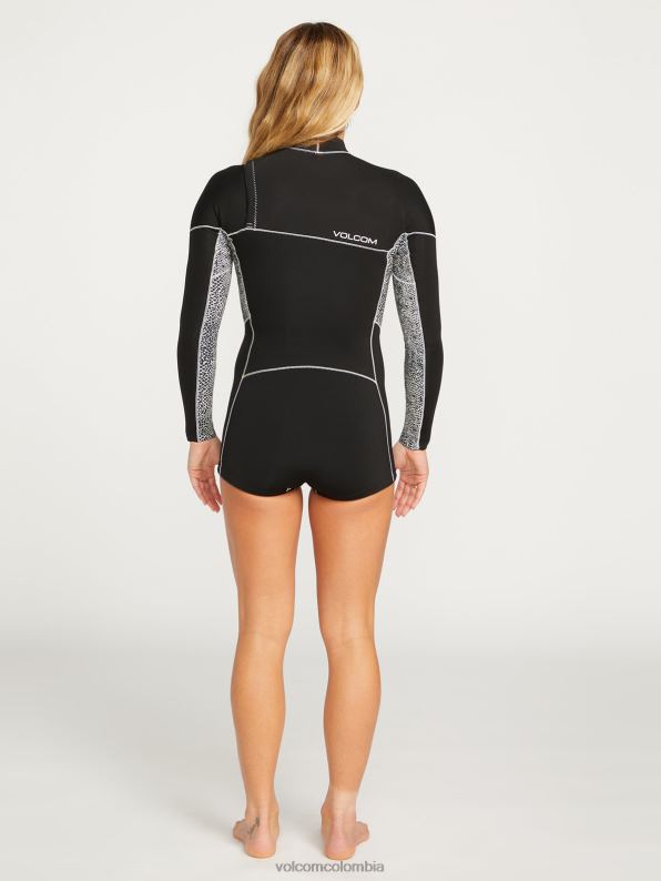 Modulator traje de neopreno de manga larga de 2 mm con cremallera en el pecho negro Z44ZX1107 ropa mujer - Image 15