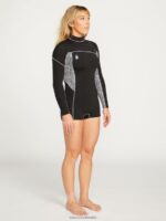 Modulator traje de neopreno de manga larga de 2 mm con cremallera en el pecho negro Z44ZX1107 ropa mujer - Image 3