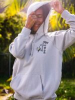 novio verdaderamente feliz sudadera con capucha rayo de luna Z44ZX854 ropa mujer - Image 4