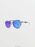 nuevas gafas de sol futuras calaveras/espejo azul Z44ZX513 exterior unisexo - Image 3