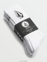 pack de 3 calcetines full stone blanco Z44ZX438 accesorios hombres