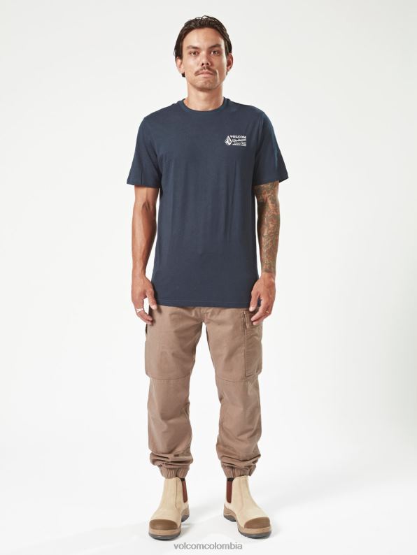pantalones con dobladillo de pinza de ropa de trabajo abigarrado Z44ZX302 ropa hombres - Image 14