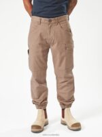 pantalones con dobladillo de pinza de ropa de trabajo abigarrado Z44ZX302 ropa hombres - Image 23