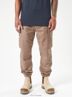 pantalones con dobladillo de pinza de ropa de trabajo abigarrado Z44ZX302 ropa hombres - Image 27