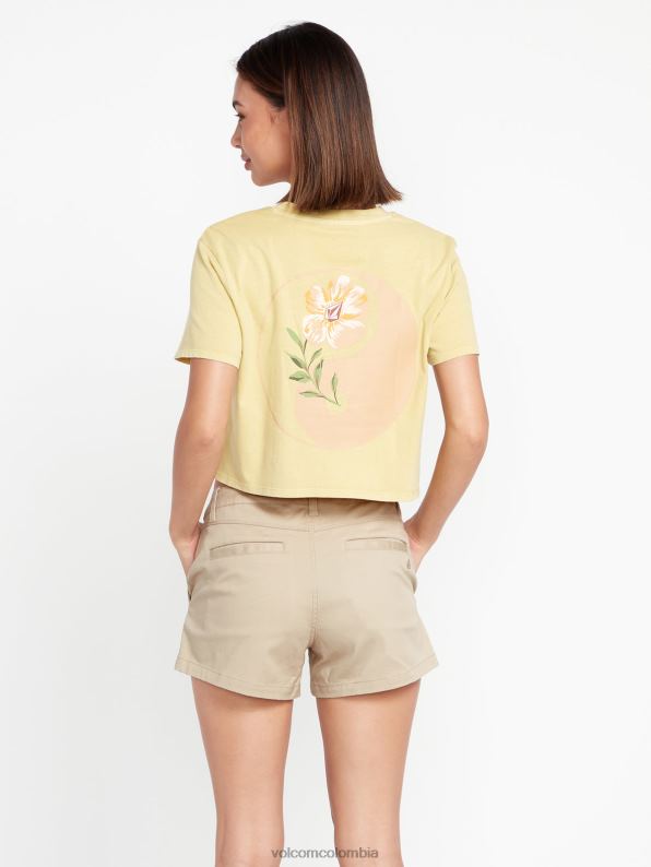 pantalones cortos bronceado oxford Z44ZX956 ropa mujer - Image 3