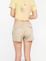 pantalones cortos bronceado oxford Z44ZX956 ropa mujer - Image 8