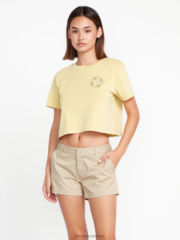 pantalones cortos bronceado oxford Z44ZX956 ropa mujer - Image 1