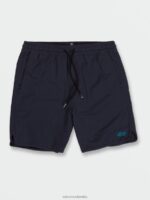 pantalones cortos con cintura elástica y piedra nueva envejecida Armada Z44ZX200 ropa hombres - Image 5