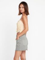 pantalones cortos de hirise con escalones de piedra rayo de luna Z44ZX948 ropa mujer - Image 12