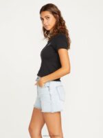 pantalones cortos de hirise con escalones de piedra toda la luz de piedra Z44ZX967 ropa mujer - Image 6
