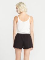 pantalones cortos de piedra strutin negro Z44ZX954 ropa mujer - Image 7