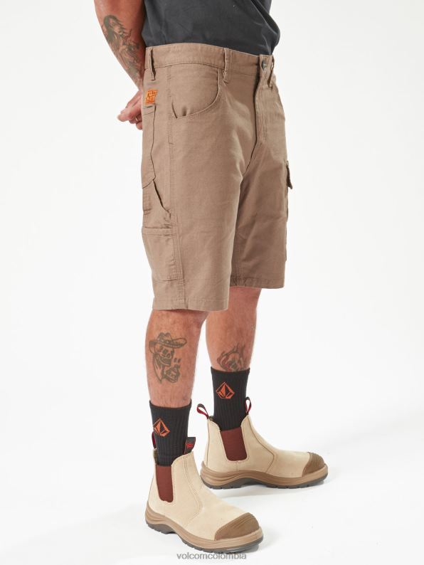 pantalones cortos de trabajo abigarrado Z44ZX214 ropa hombres - Image 6