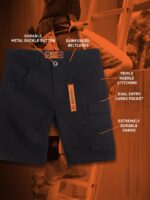 pantalones cortos de trabajo negro Z44ZX205 ropa hombres - Image 13