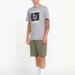 pantalones cortos de tránsito veeco musgo de invierno Z44ZX241 ropa hombres