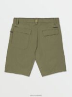pantalones cortos de tránsito veeco musgo de invierno Z44ZX241 ropa hombres - Image 5