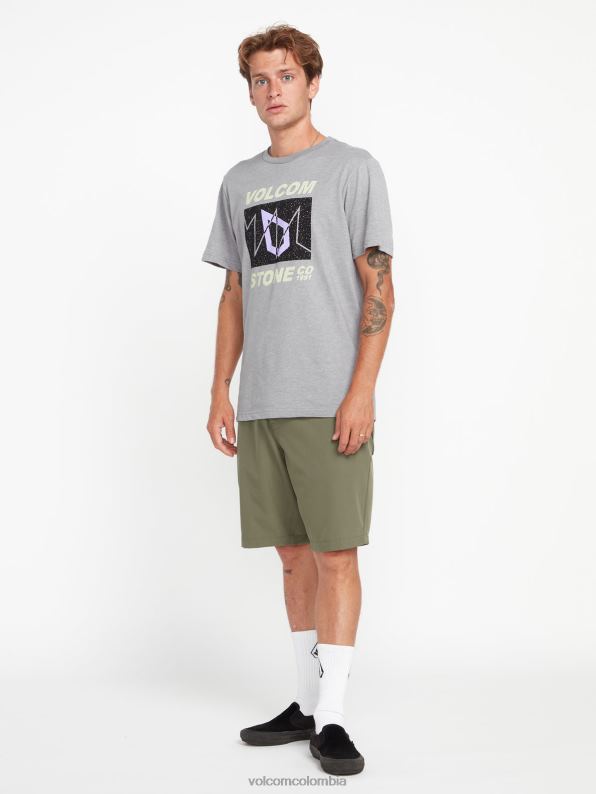 pantalones cortos de tránsito veeco musgo de invierno Z44ZX241 ropa hombres - Image 1