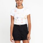 pantalones cortos frochi negro Z44ZX912 ropa mujer