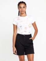 pantalones cortos frochi negro Z44ZX912 ropa mujer - Image 7