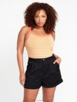 pantalones cortos frochi negro Z44ZX912 ropa mujer - Image 9
