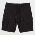 pantalones cortos híbridos de días de campo negro Z44ZX210 ropa hombres