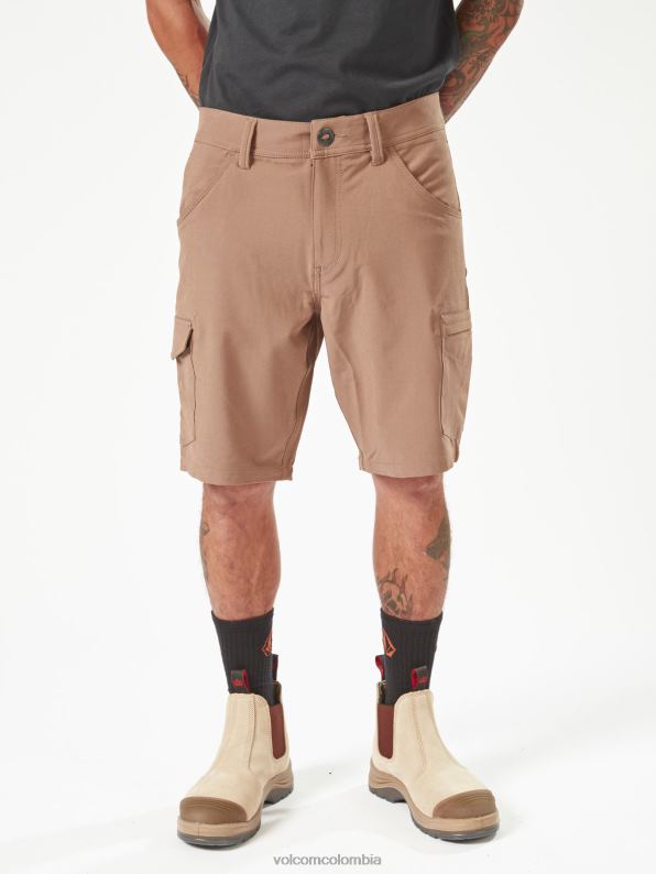 pantalones cortos híbridos de losa de ropa de trabajo abigarrado Z44ZX204 ropa hombres - Image 3