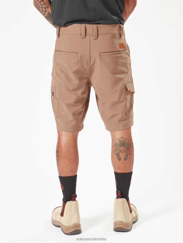 pantalones cortos híbridos de losa de ropa de trabajo abigarrado Z44ZX204 ropa hombres - Image 4