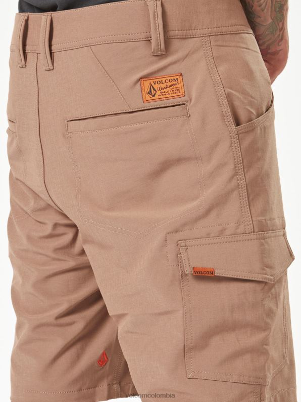 pantalones cortos híbridos de losa de ropa de trabajo abigarrado Z44ZX204 ropa hombres - Image 7