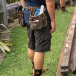 pantalones cortos híbridos de losa de ropa de trabajo negro Z44ZX207 ropa hombres