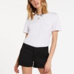 pantalones cortos negro Z44ZX927 ropa mujer