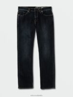 pantalones de mezclilla solver azul de la vendimia Z44ZX344 ropa hombres